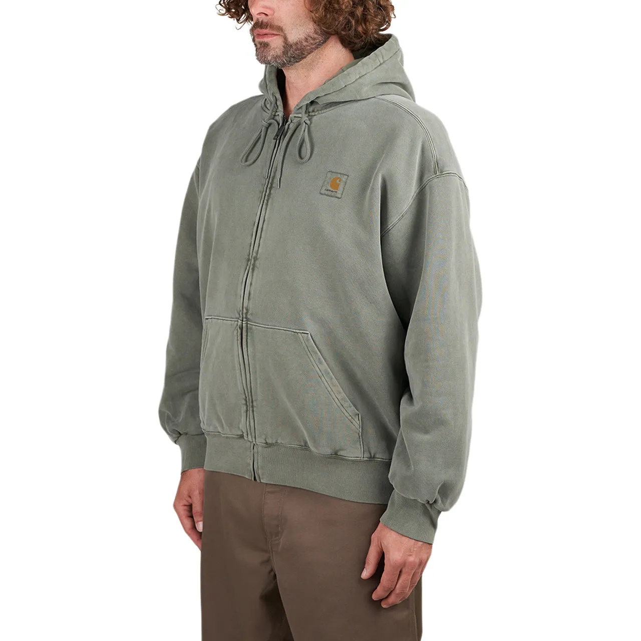 Green Carhartt WIP Hooded Vista Jacket