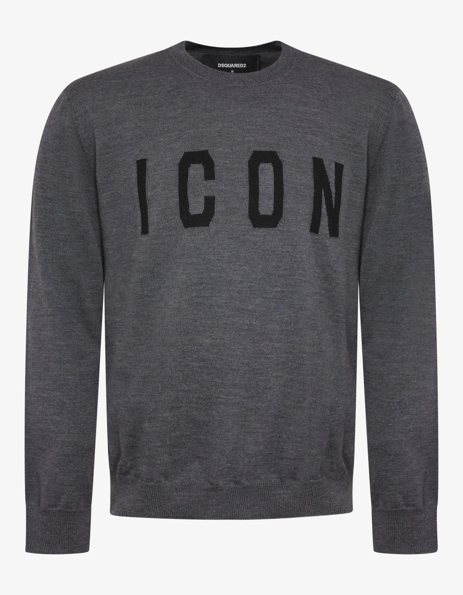 Gray Iconic Knit Jumper