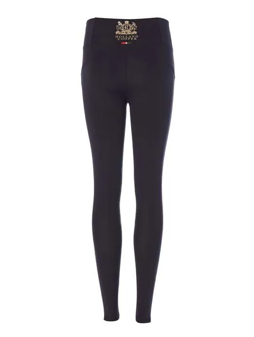 Holland Cooper Navy Sports Leggings