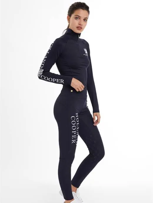 Holland Cooper Navy Sports Leggings