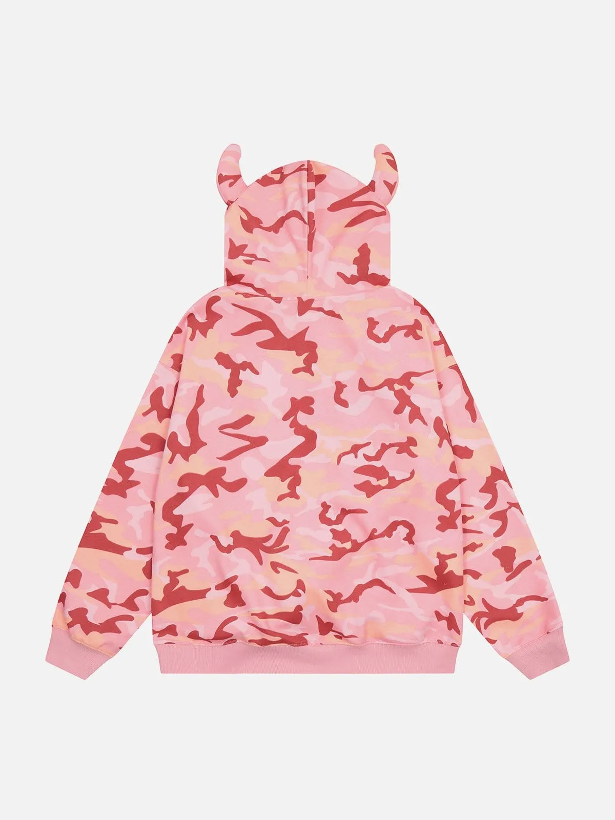 Horned Demon Camo Hoodie