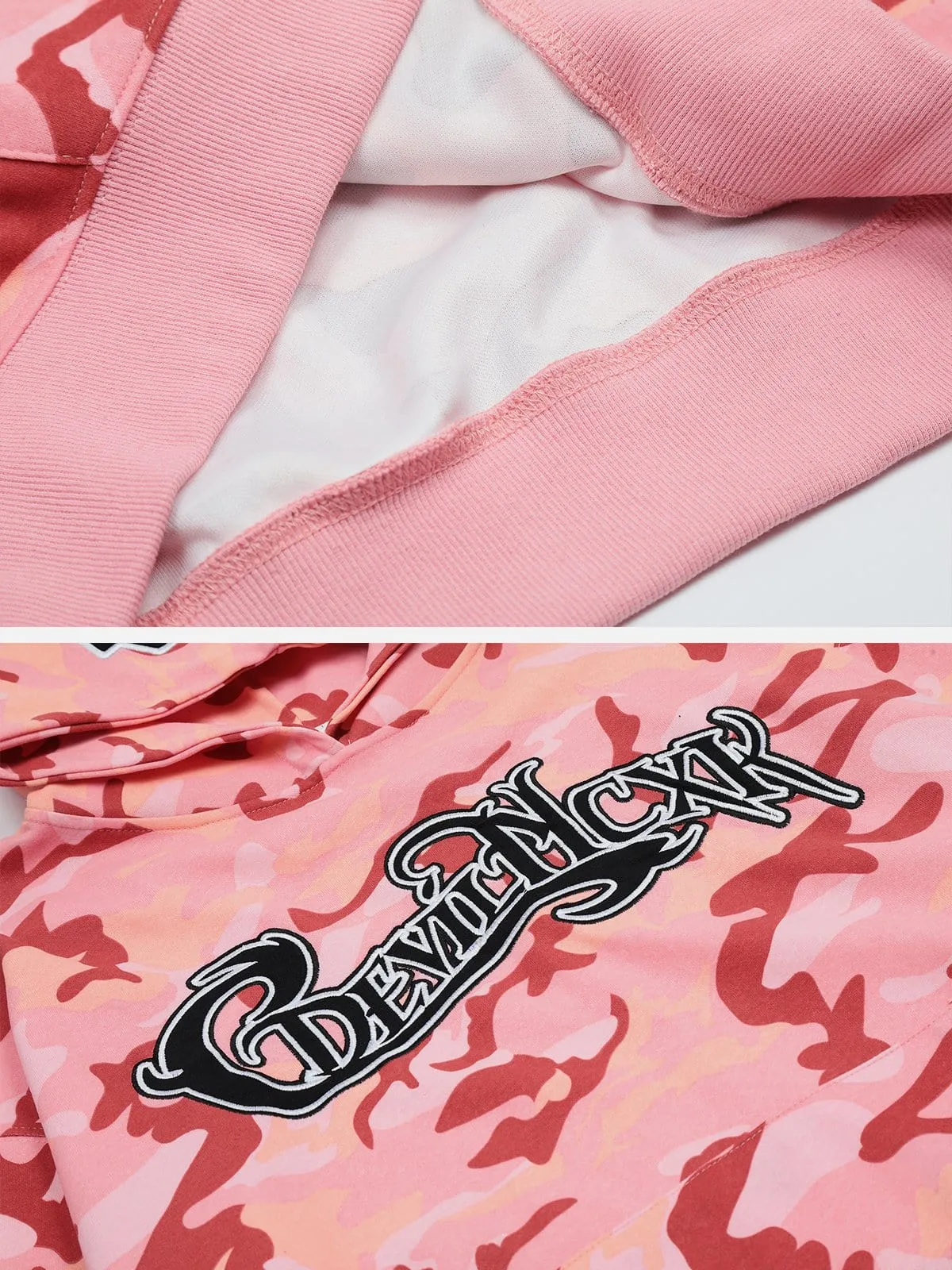 Horned Demon Camo Hoodie