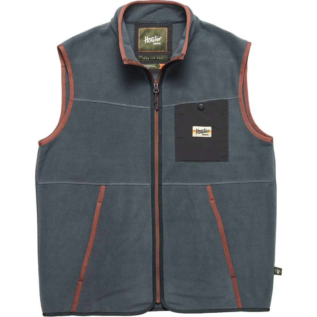 Howler Brothers Free Range Fleece Vest for Men