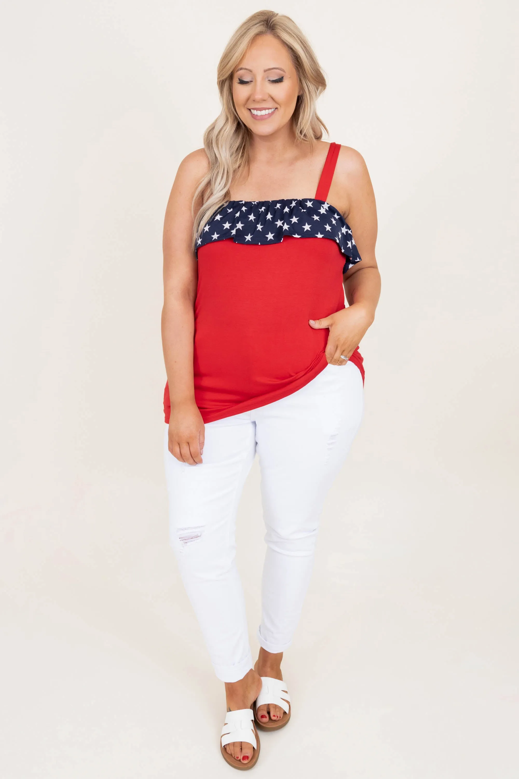 Red Celebration Top - Shop Now!