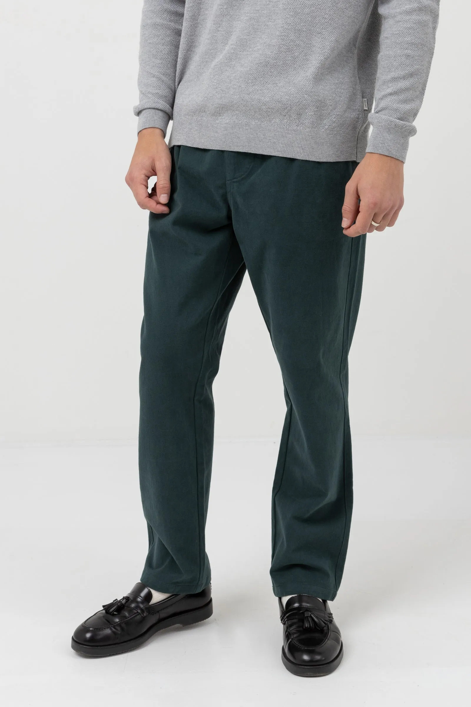 Jam Brushed Pant Kelp