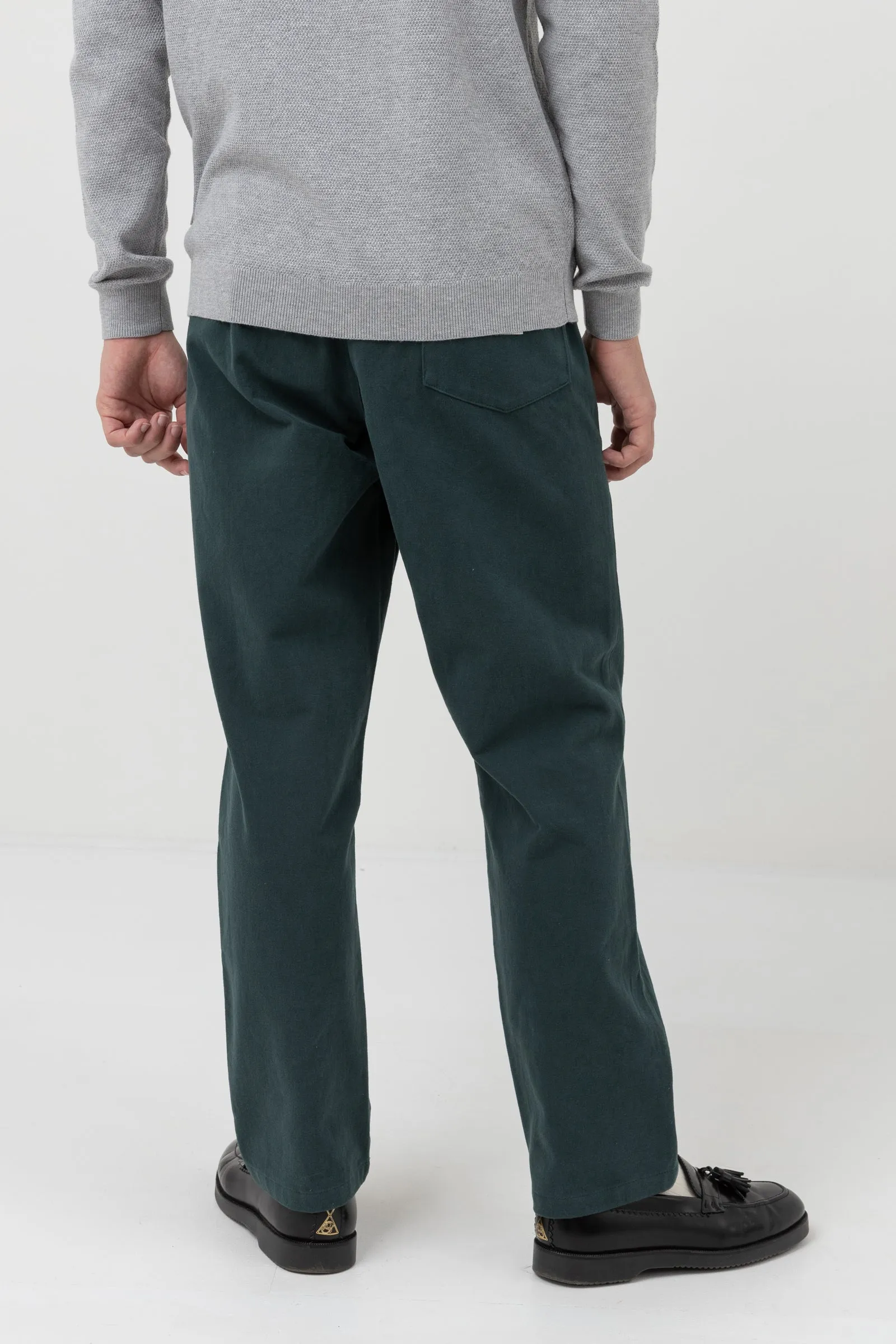 Jam Brushed Pant Kelp