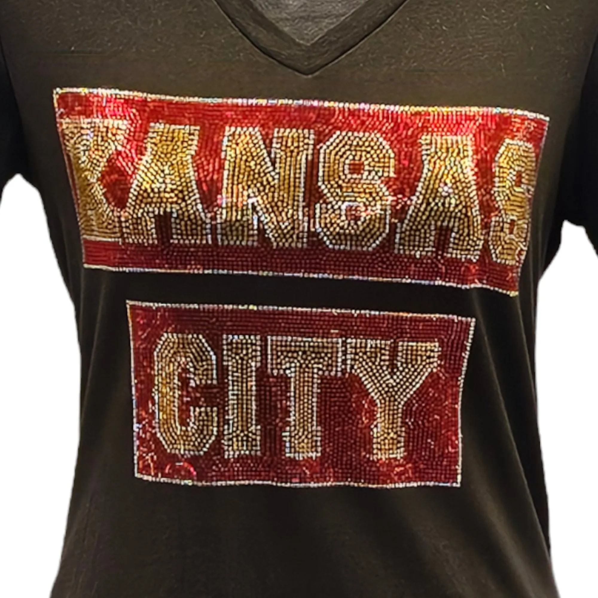 Kansas City Rhinestone Heat Transfer