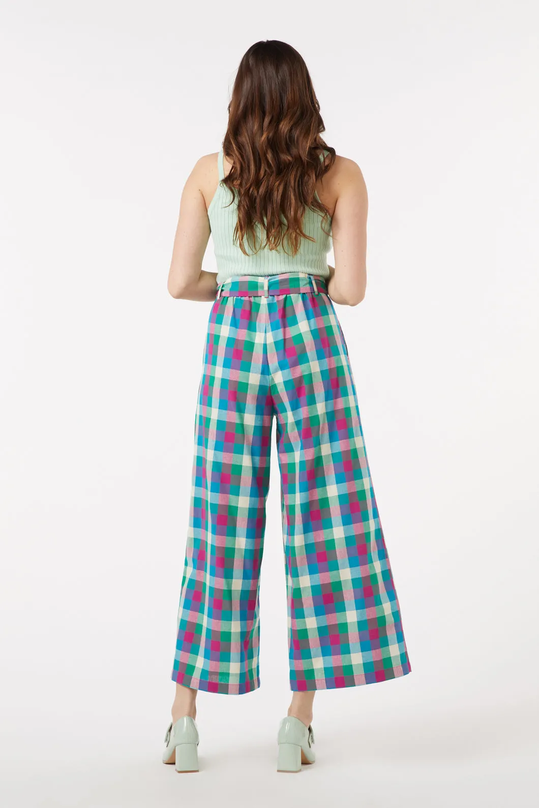 Karla Checkered Pants