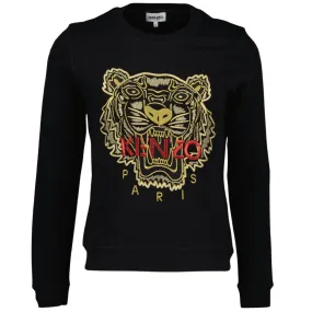 Kenzo black jumper K42 P216 5Sw123 4Xa 55 men's fashion.