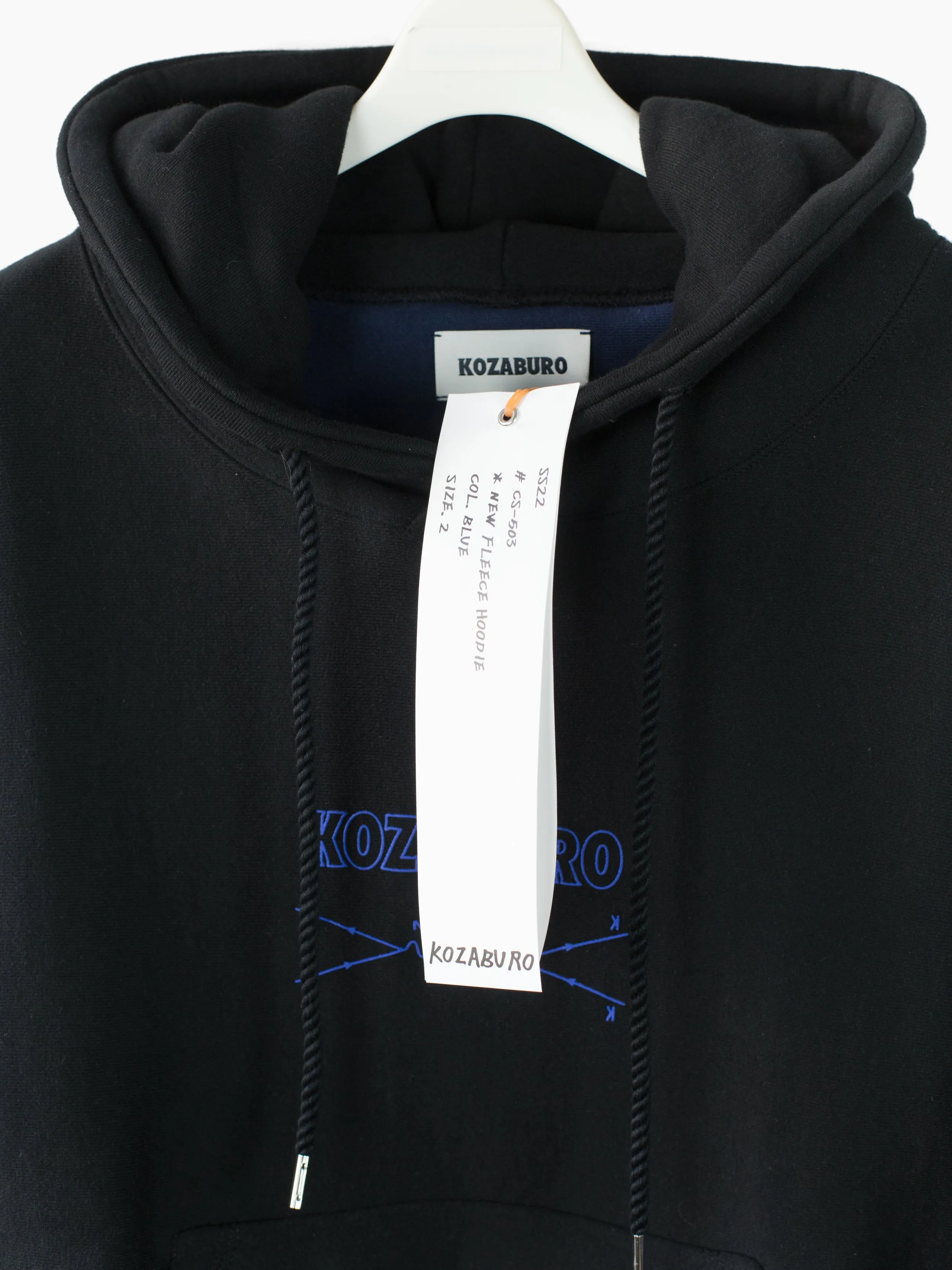 Kozaburo SS22 3-Tone Hoodie - Box-fit with Gussets