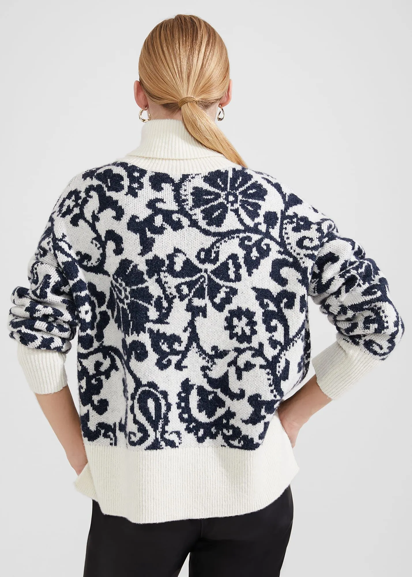 Kyra Jacquard Sweater