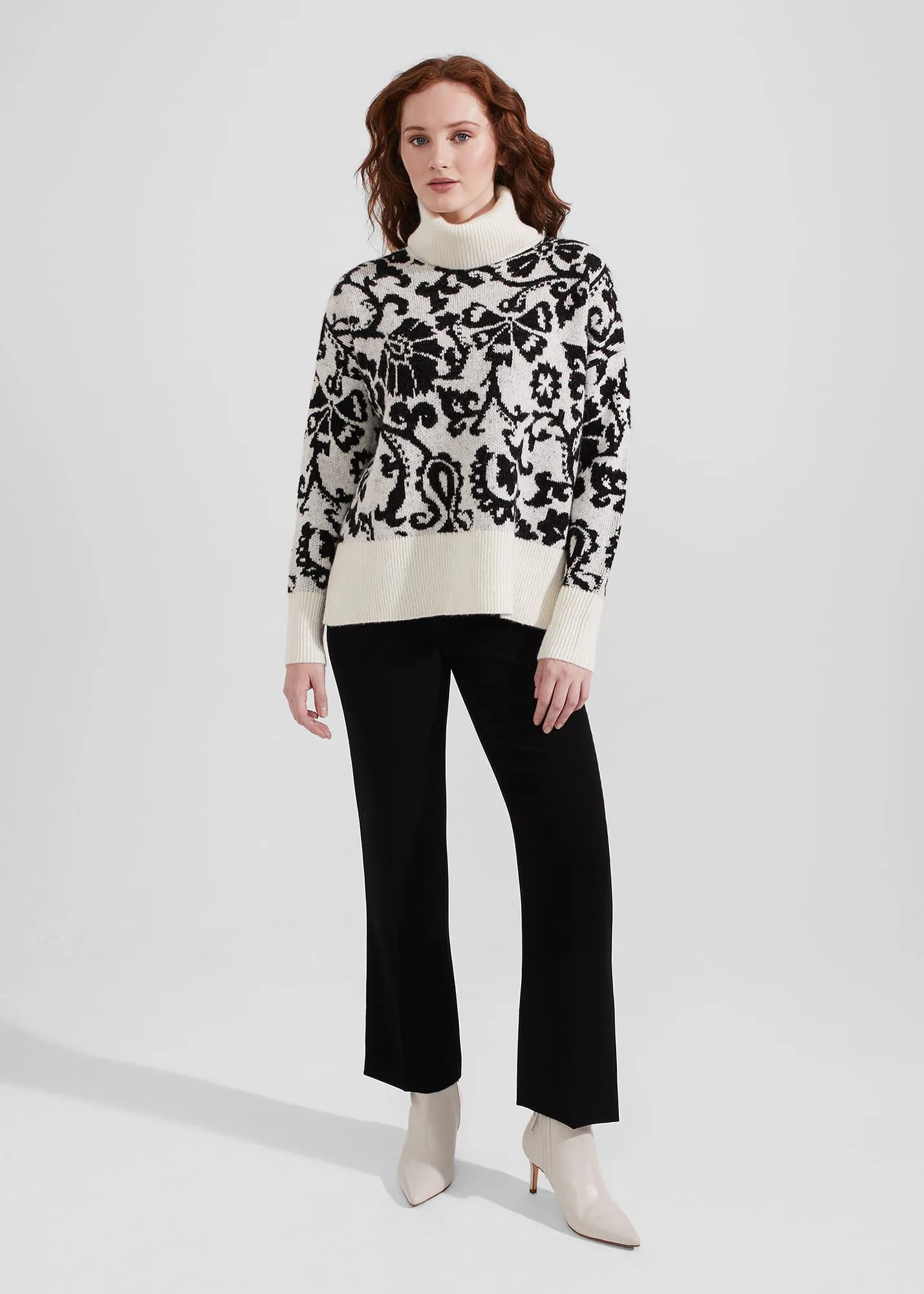 Kyra Jacquard Sweater