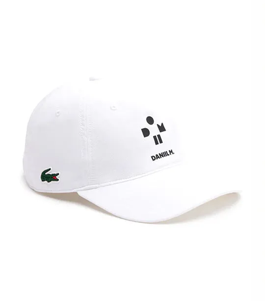 Lacoste Tennis Cap White/White - Daniil Medvedev Collaboration