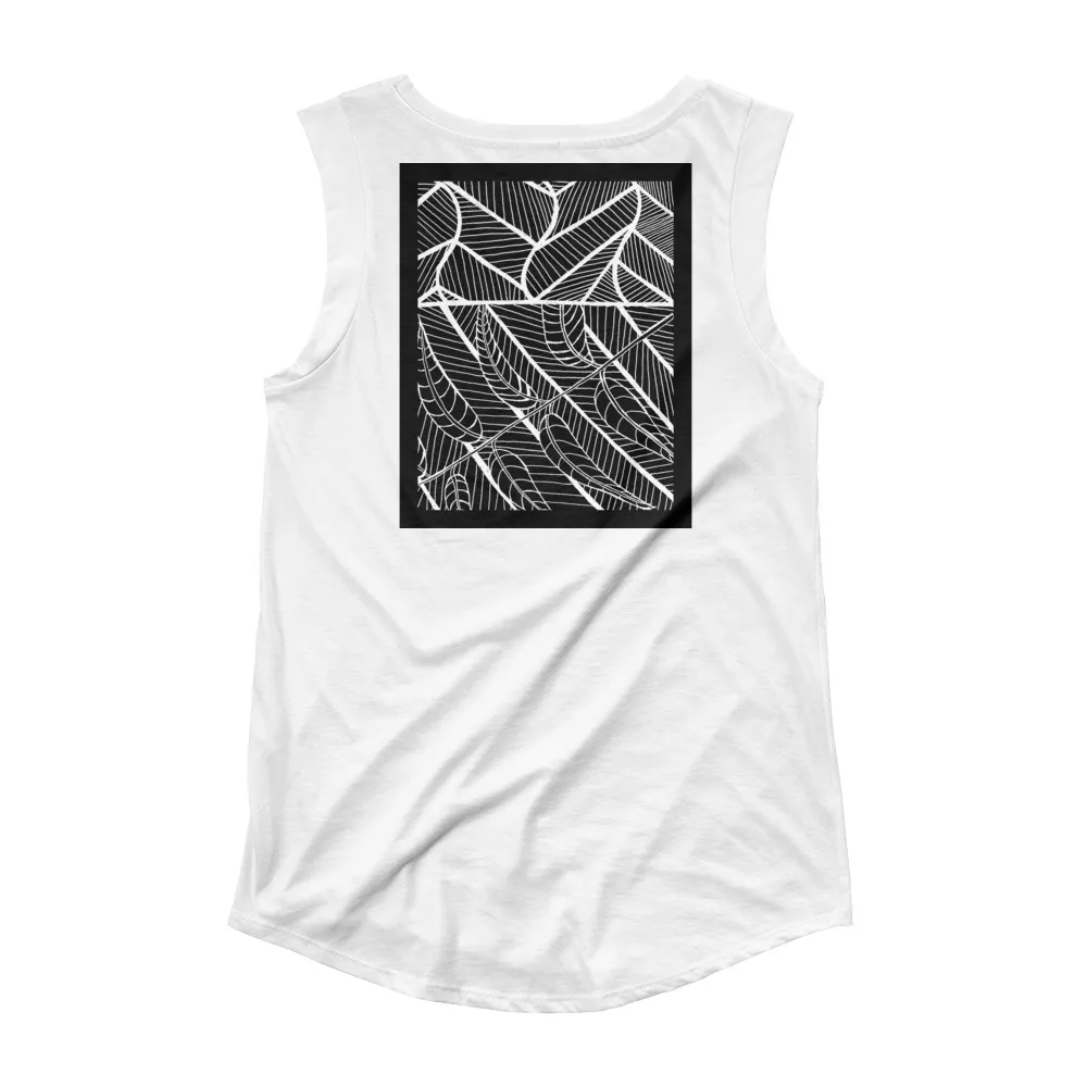 Ladies Cap Sleeve T-Shirt Barton Springs Scenery