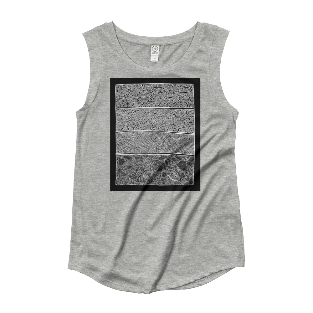 Ladies Cap Sleeve T-Shirt Barton Springs Scenery