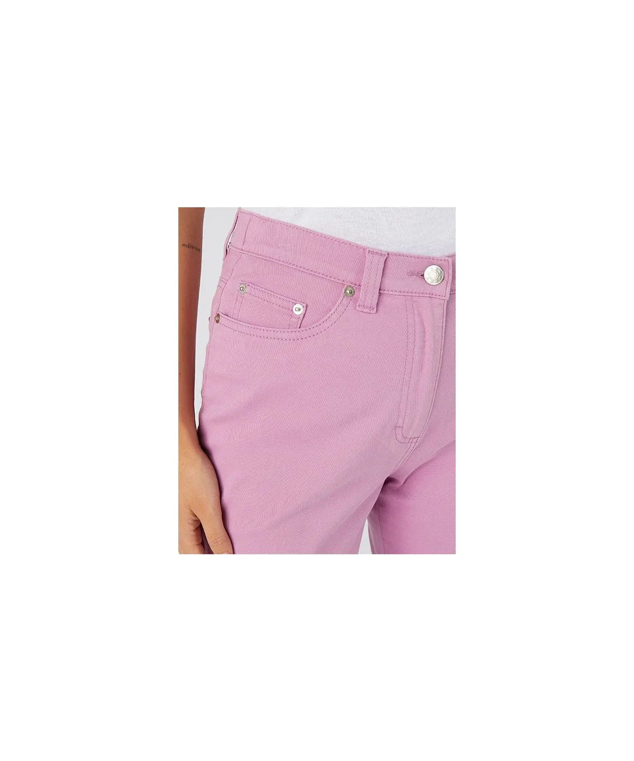 Cotton Ladies Stretch Cropped Pants