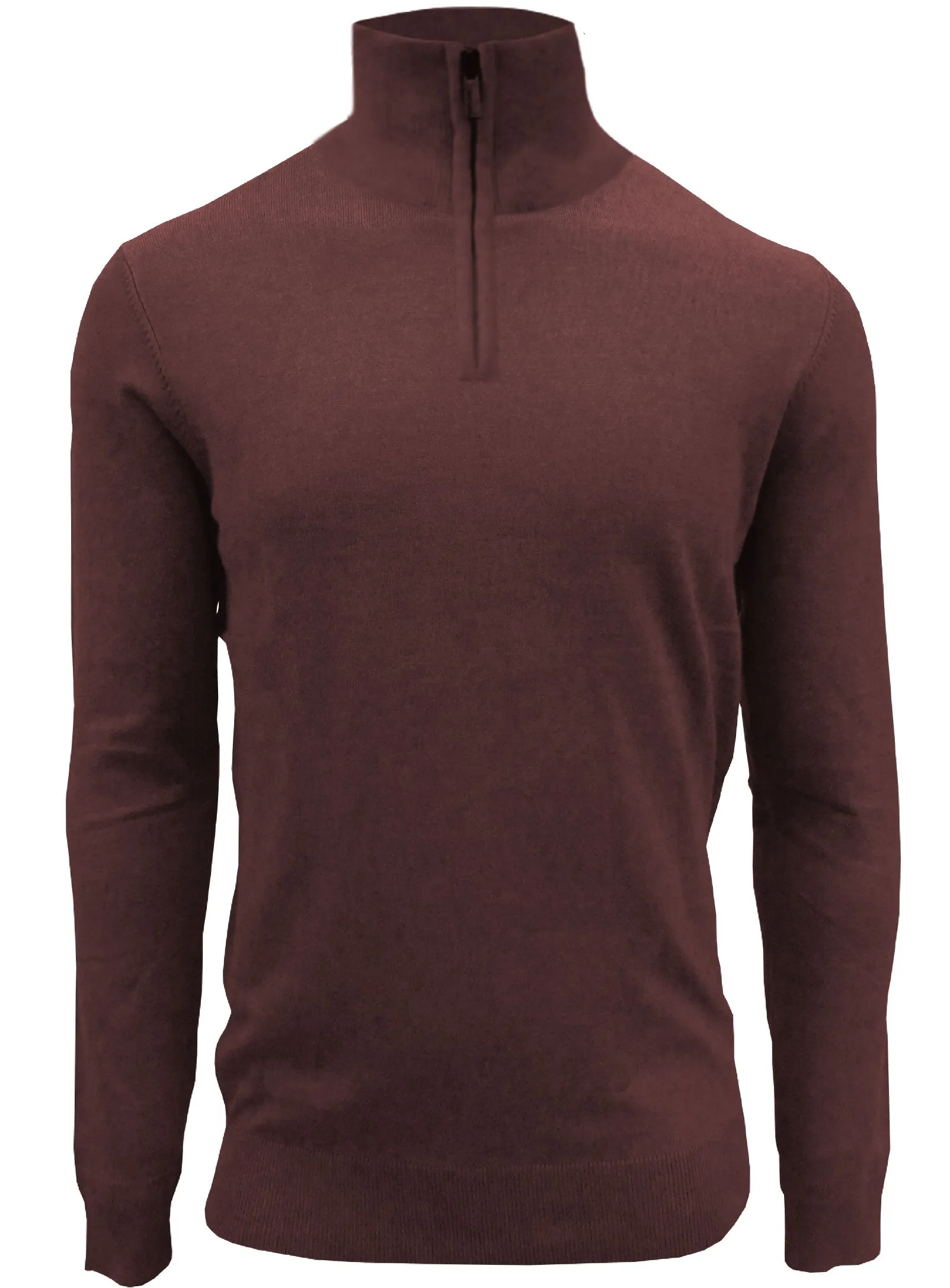 LANDEN | Quarter Zip Sweater in Cashmere-like Material