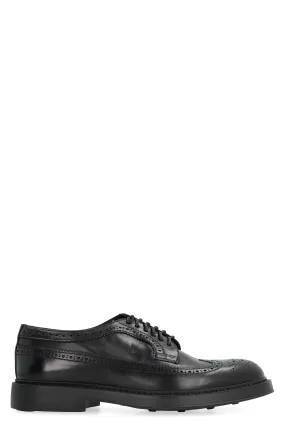 LEATHER LACE-UP SHOES