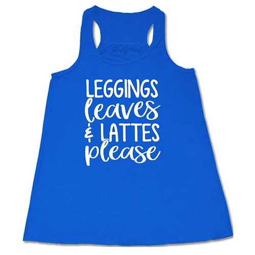 Leggings Leaves Latte Shirt