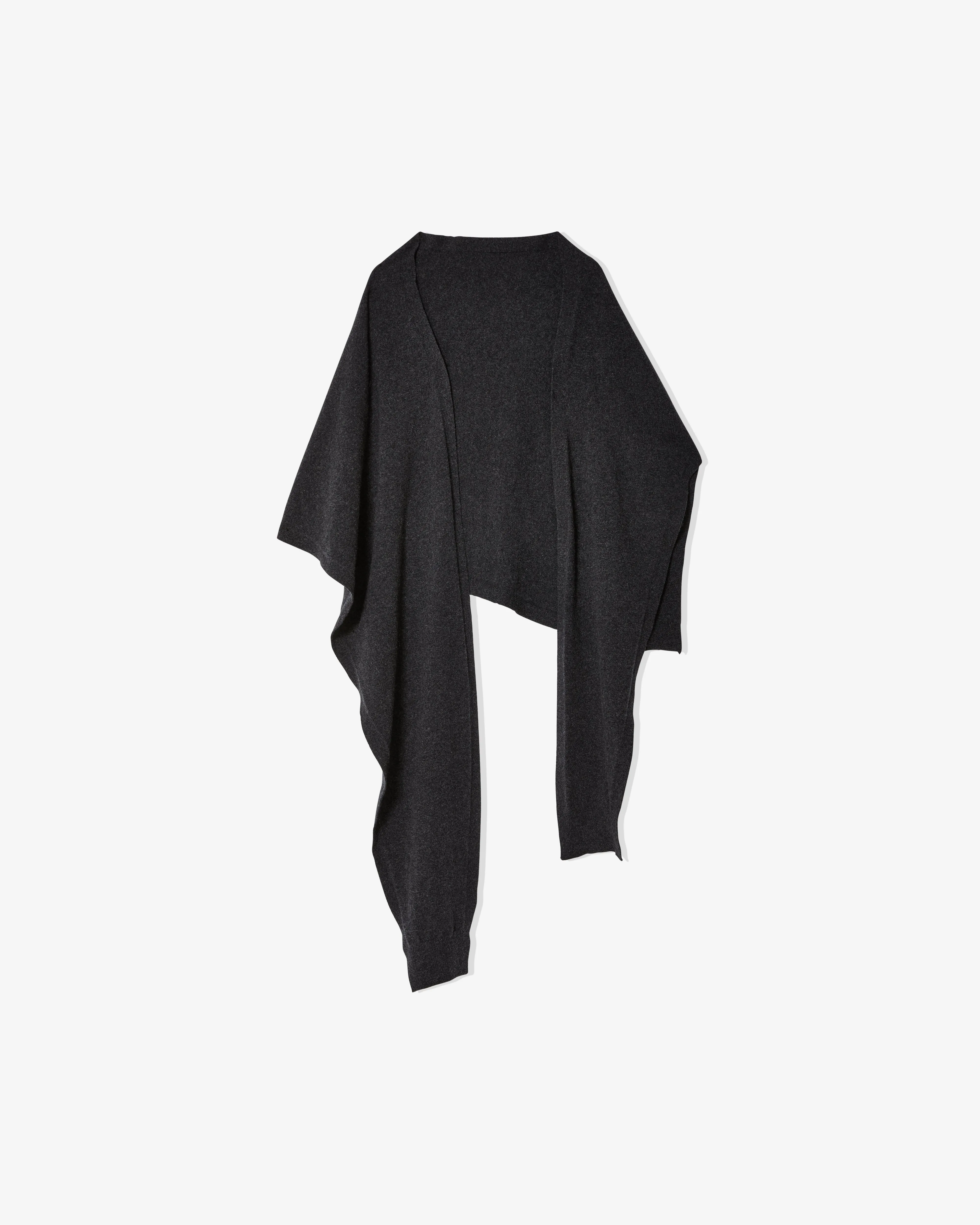 Lemaire Women's Anthracite Wrap Scarf