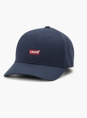 Levi's Housemark Navy Blue Flex Fit Baseball Cap