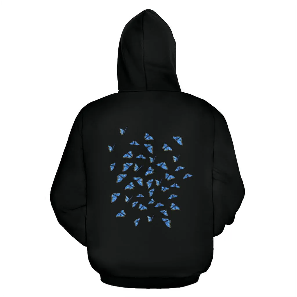 Lovers Hoodie with Butterfly Design