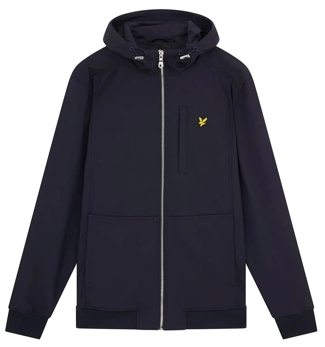 Lyle and Scott Casual Softshell Hooded Jacket Dark Navy