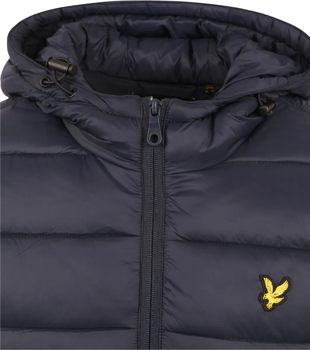 Lyle and Scott Quilted Jacket in Dark Navy