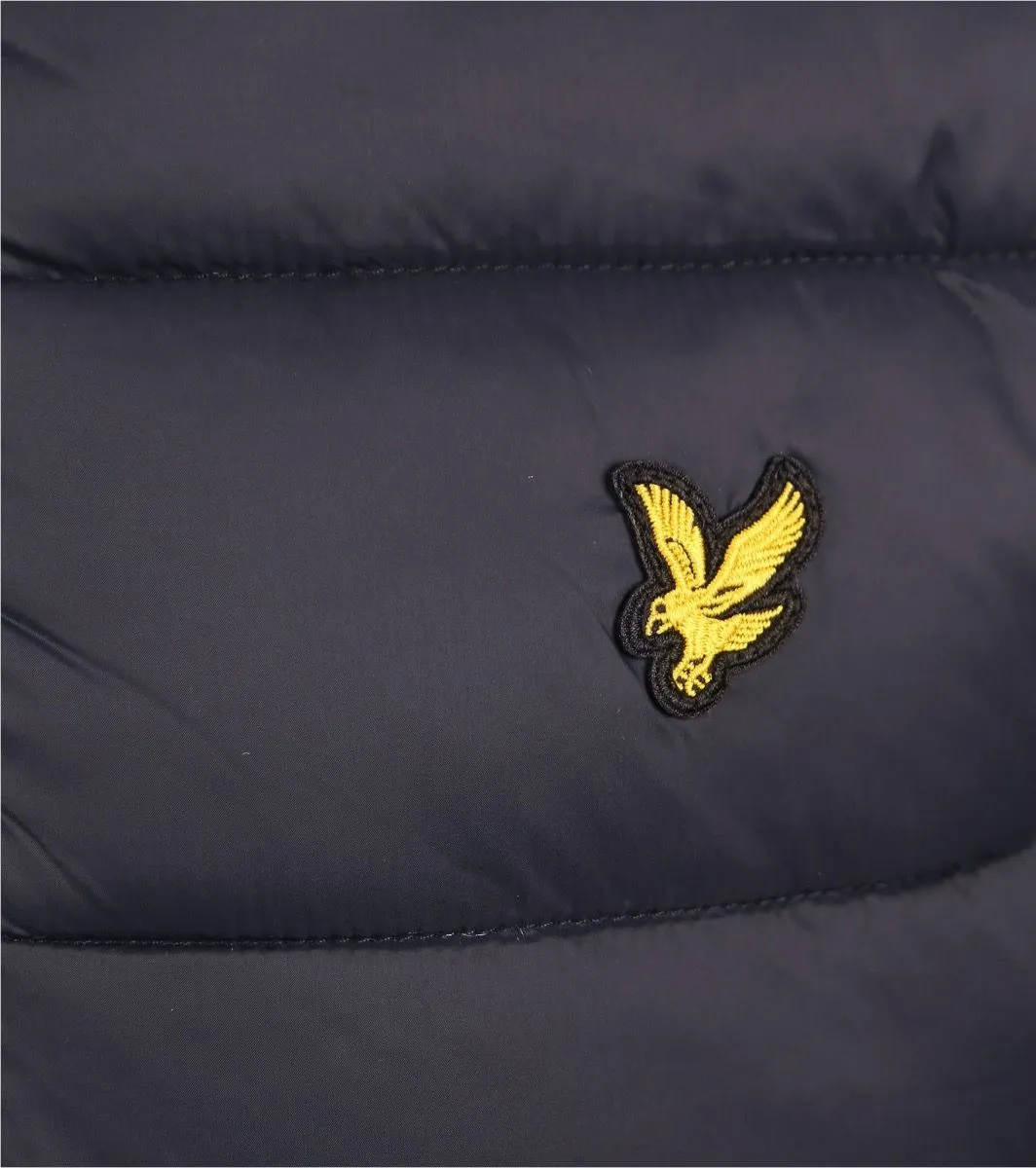 Lyle and Scott Quilted Jacket in Dark Navy