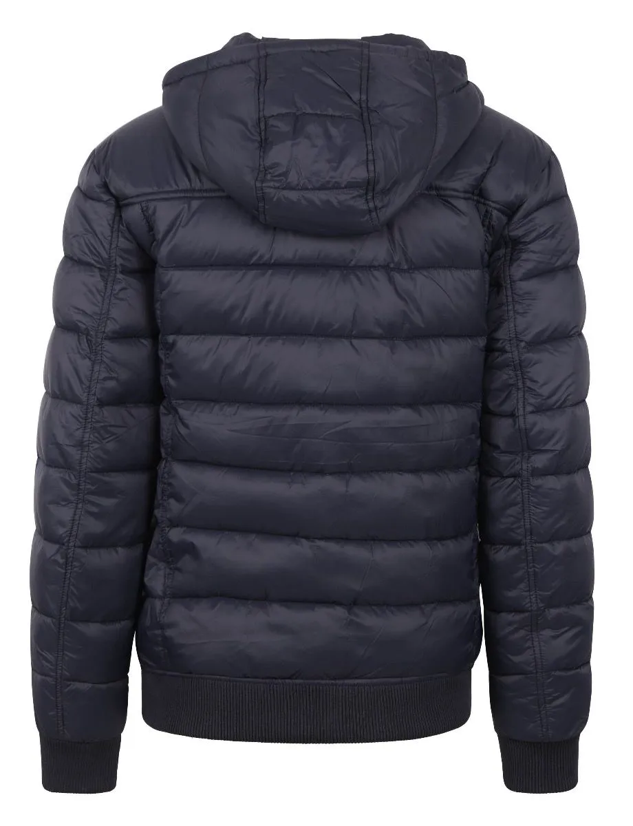 Lyle and Scott Quilted Jacket in Dark Navy