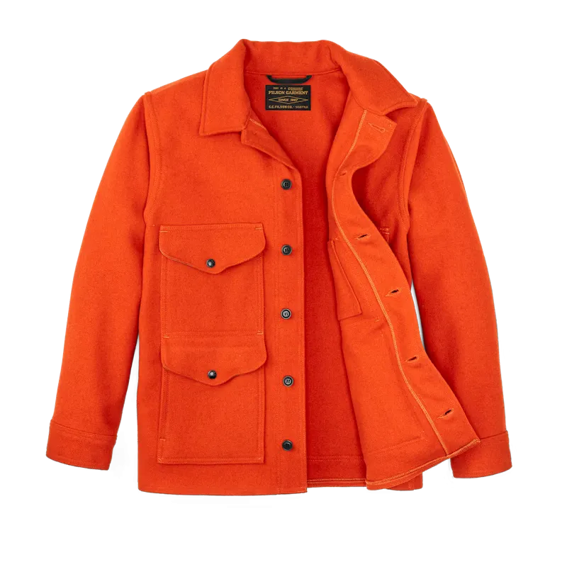 Flame Mackinaw Wool Cruiser Jacket - 20266330