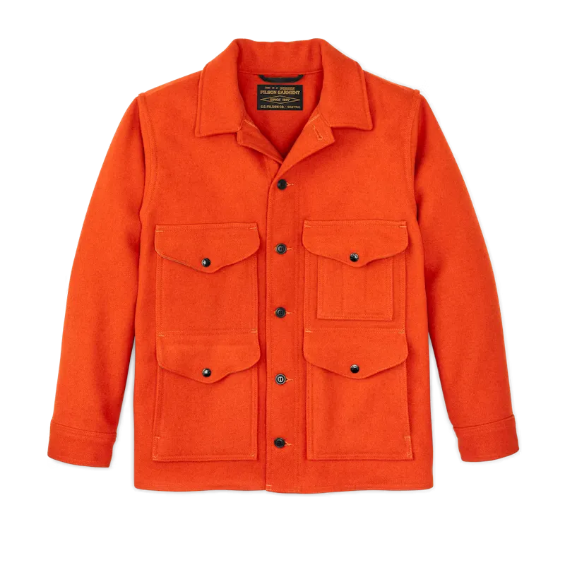 Flame Mackinaw Wool Cruiser Jacket - 20266330