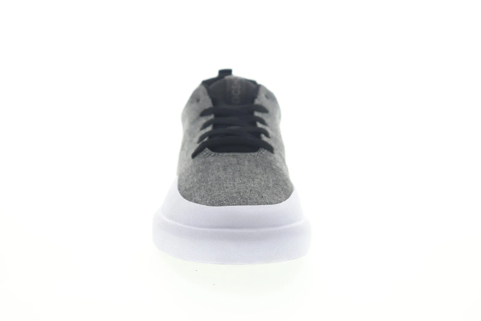 Mens Gray Canvas Skate Inspired Sneakers Shoes - DC Infinite ADYS100522