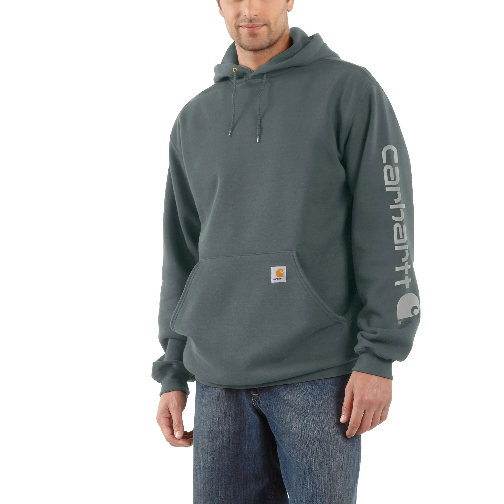 Midweight Logo Graphic Sweatshirt with Loose Fit