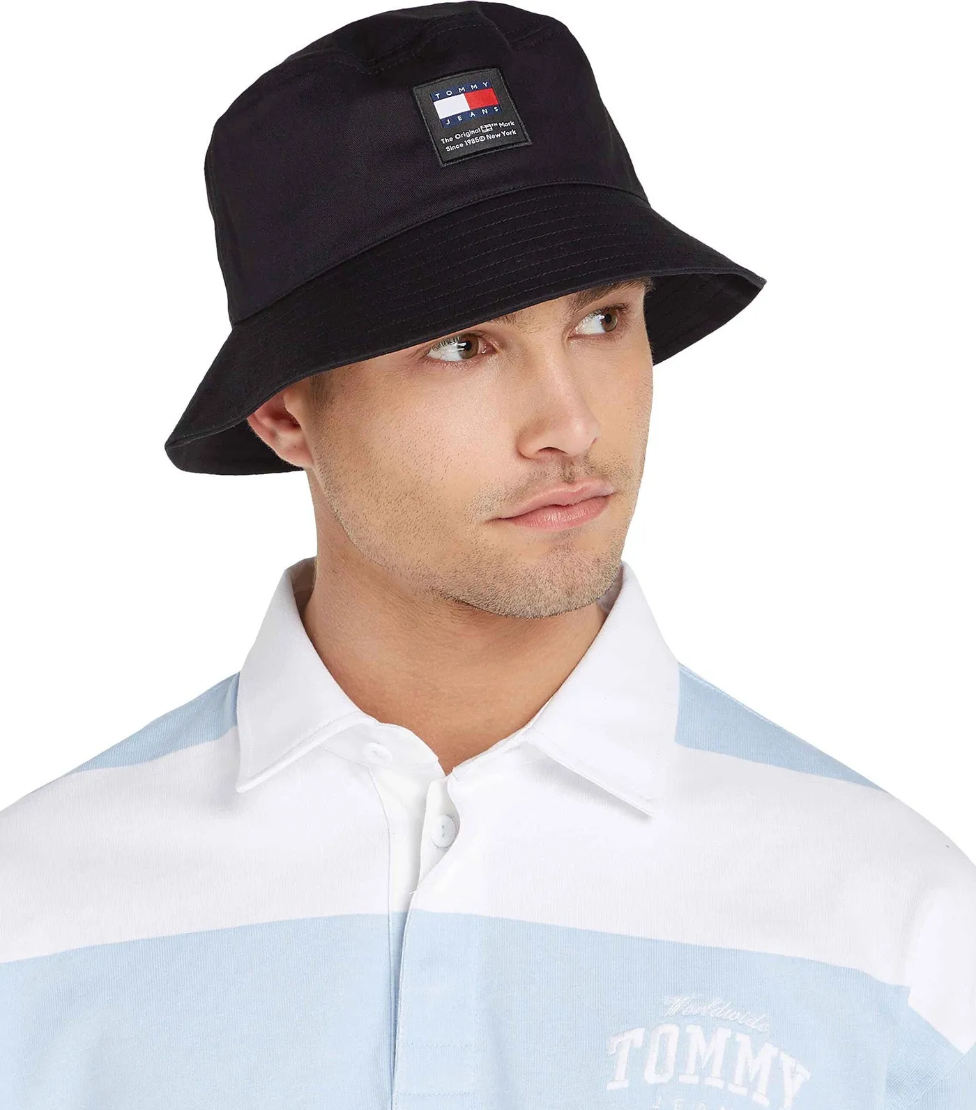 Modern Patch Bucket Hat for Men