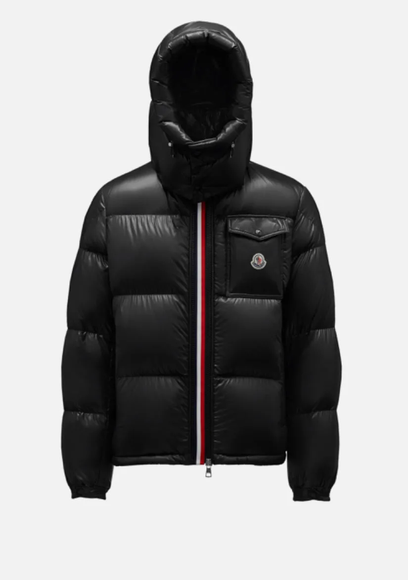 Black Moncler Montbeliard Short Down Jacket