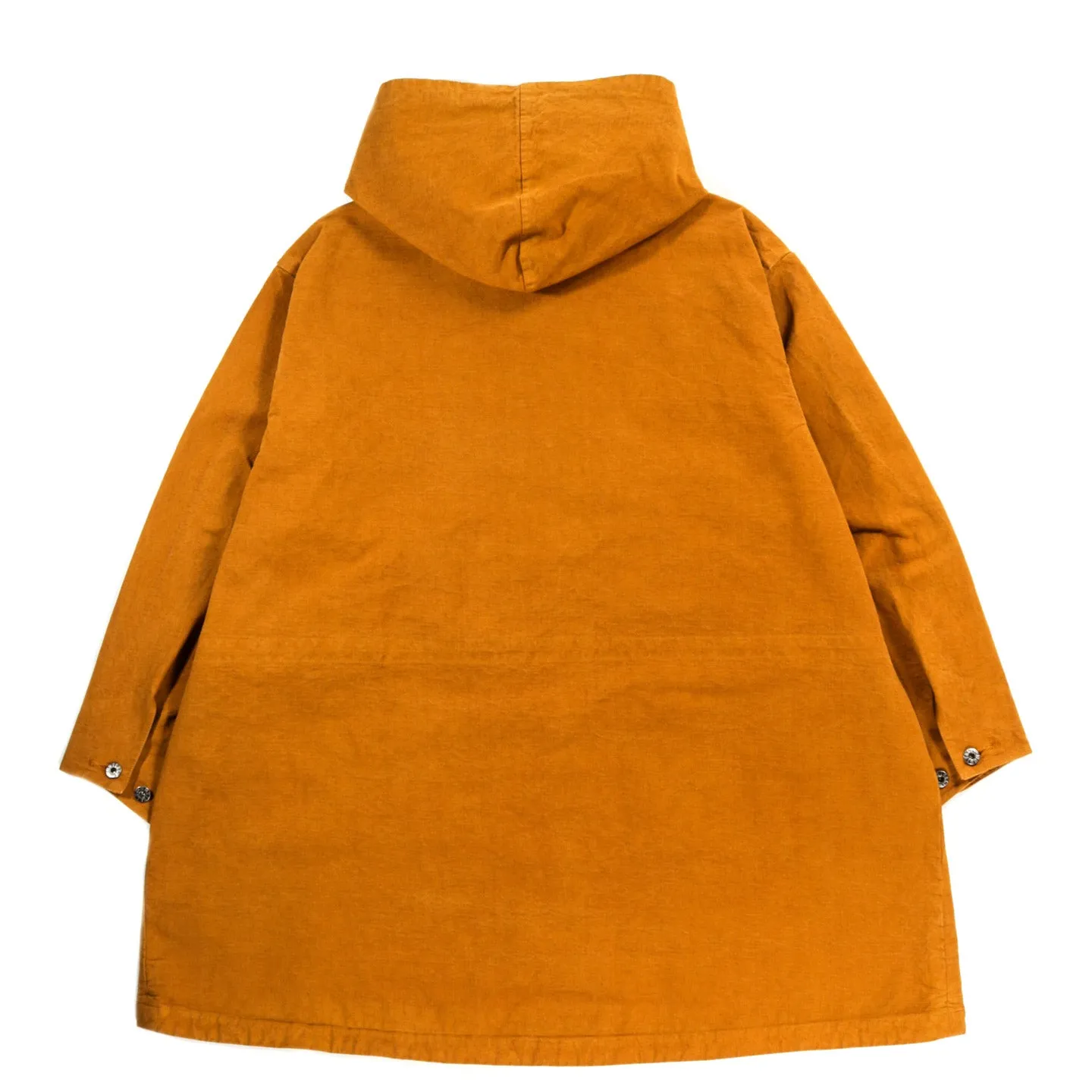 Monitaly Czech Coat Mustard Yellow Cotton Ripstop Coat