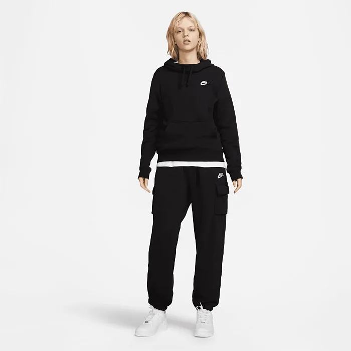 Nike Sportswear Club Fleece Funnel-Neck Hoodie - Stirling Sports