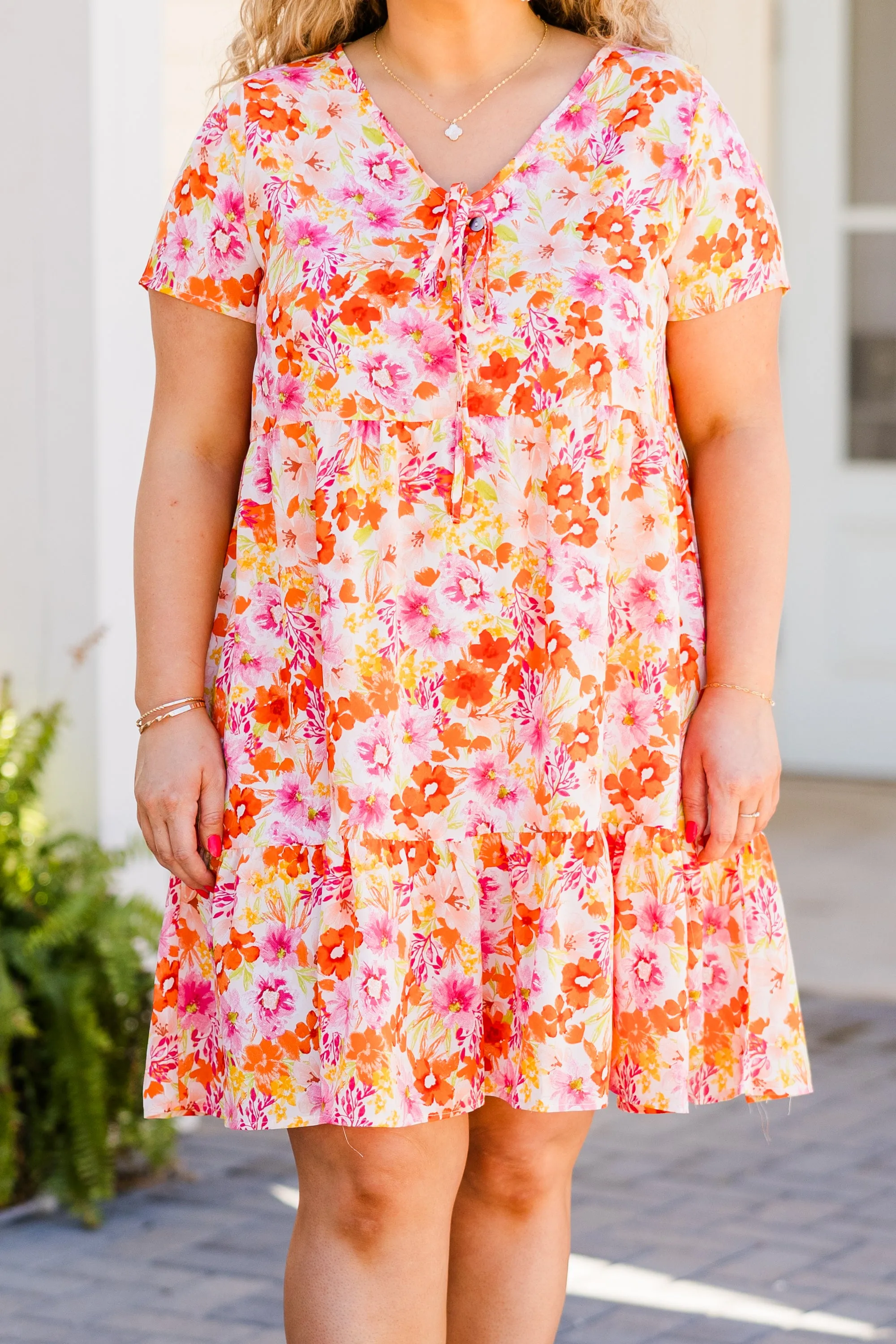 Orange Morning Mallorca Dress