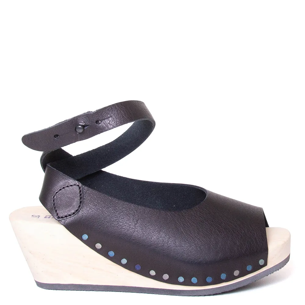 Women's Leather Wedge Sandal - Orinoco 