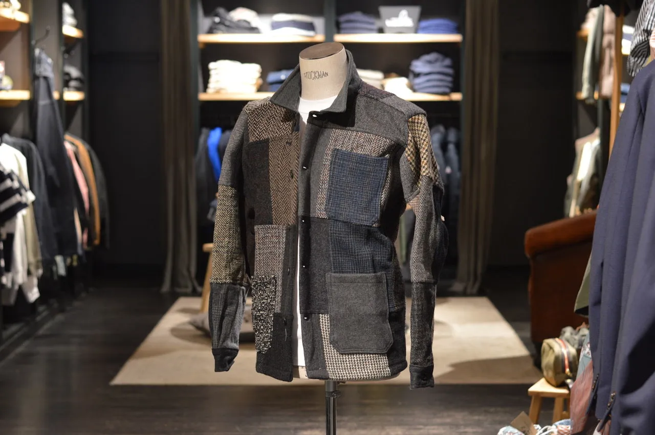 Tweed Patchwork Overlord Jacket - Buy Now