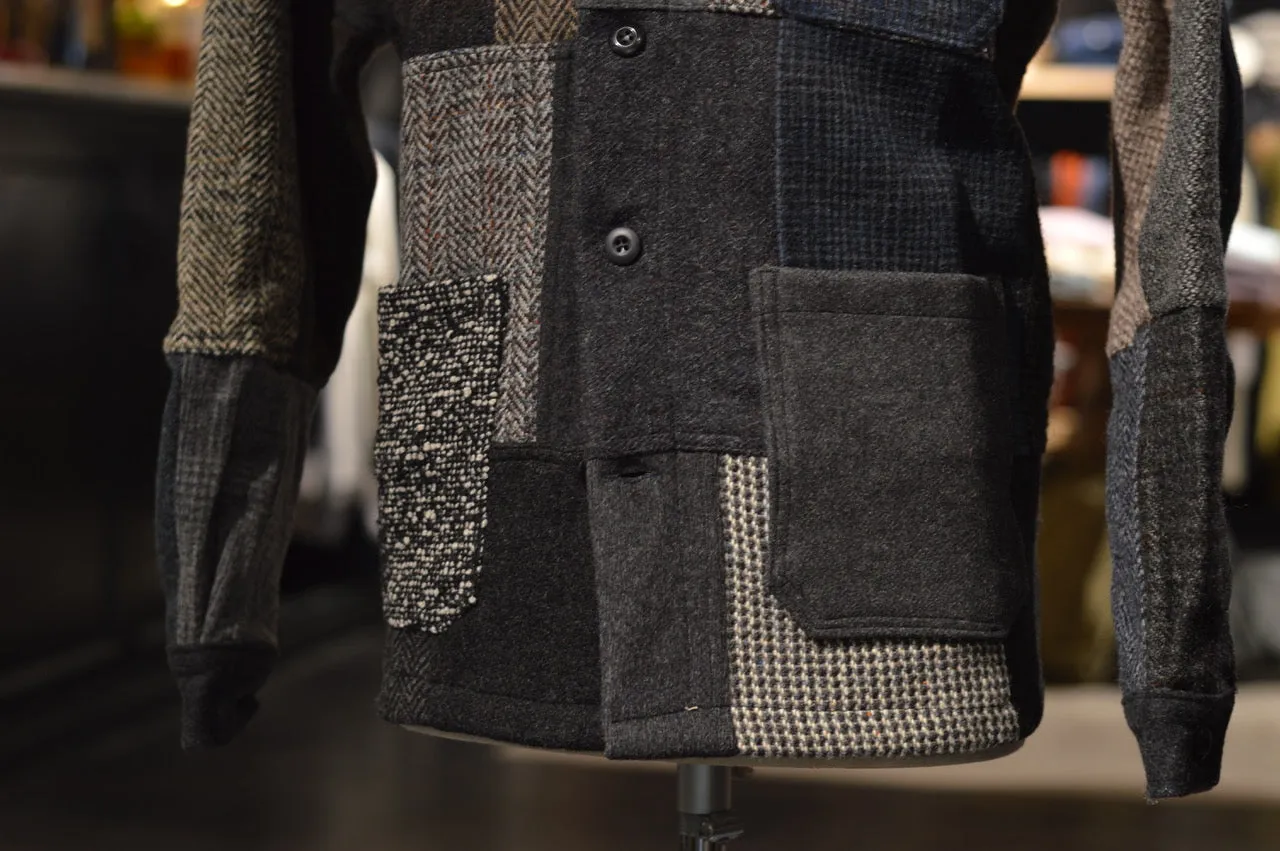 Tweed Patchwork Overlord Jacket - Buy Now