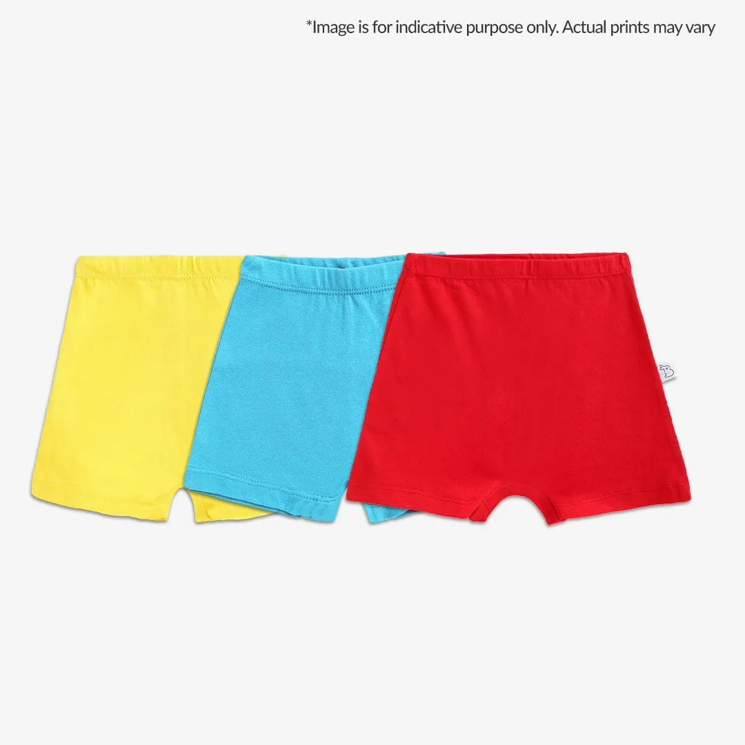 Pack of 3 Shorts (No Print Choice)