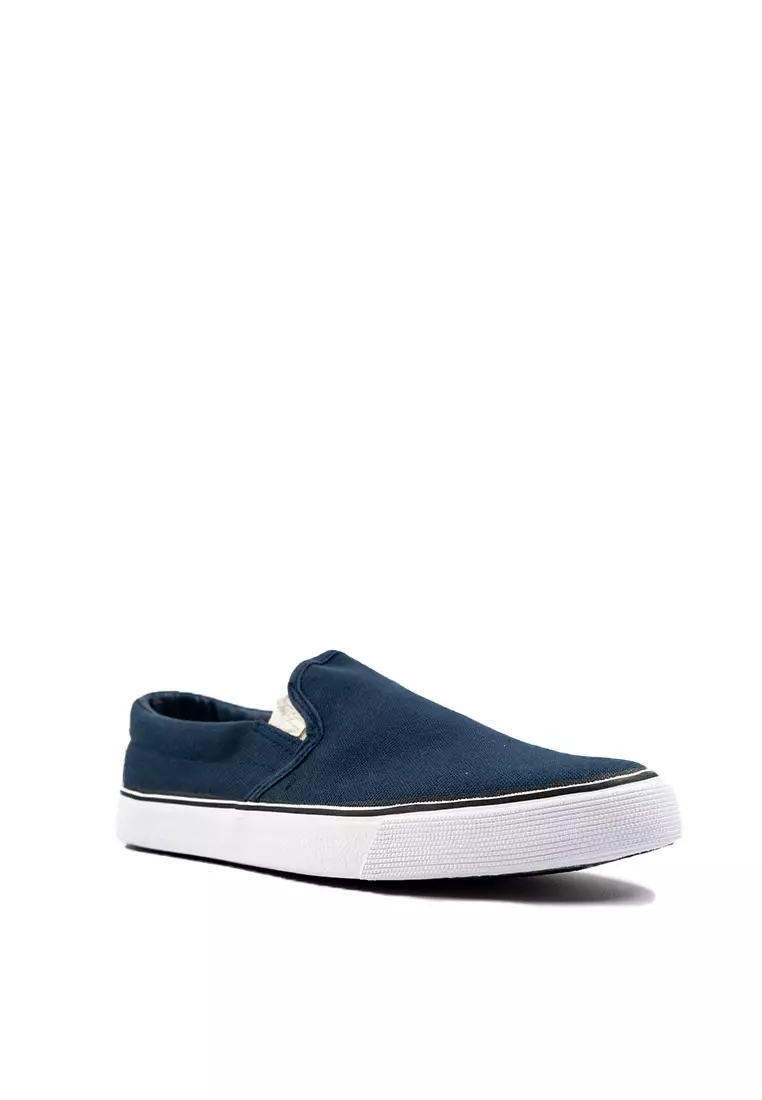 Navy Blue Pallas Jazz Casual Slip On Shoes 407-0112