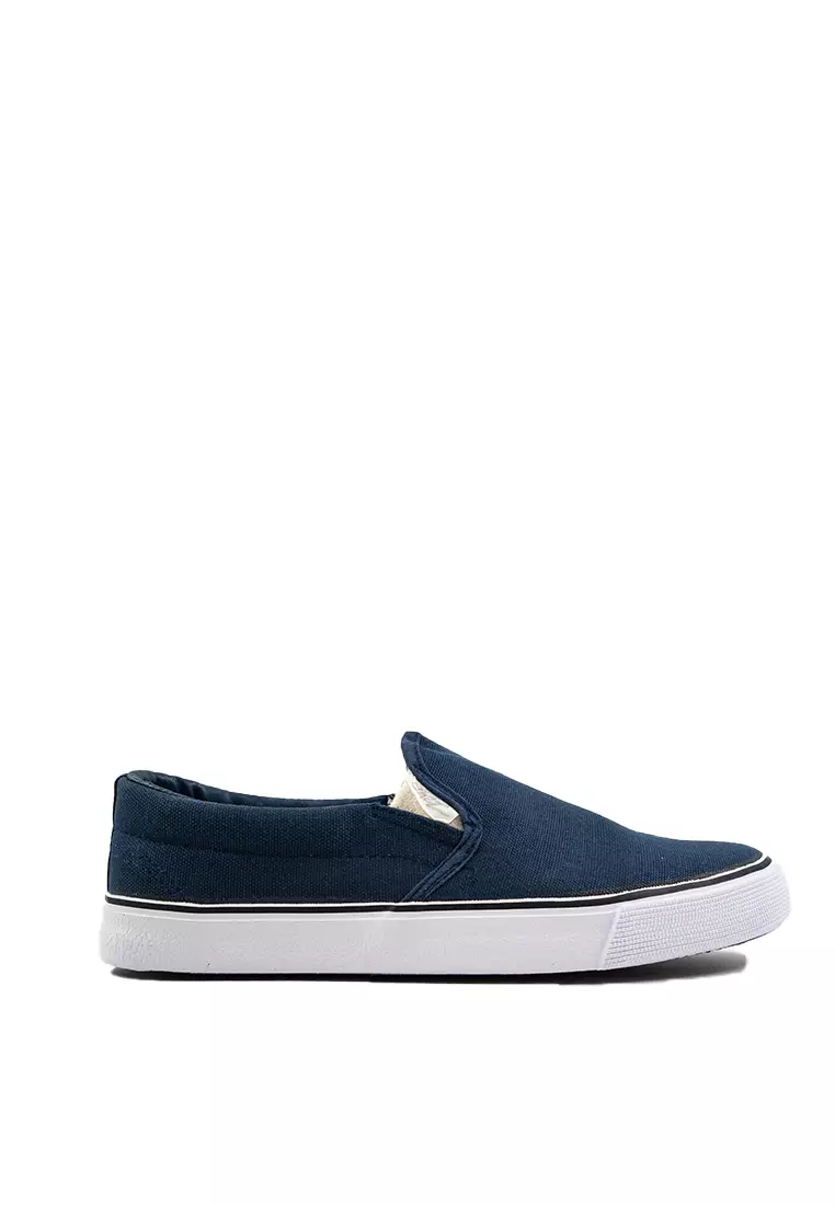 Navy Blue Pallas Jazz Casual Slip On Shoes 407-0112