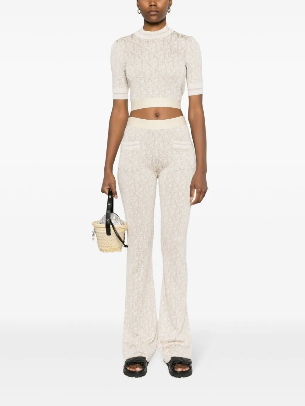 Palm Angels Trousers in White