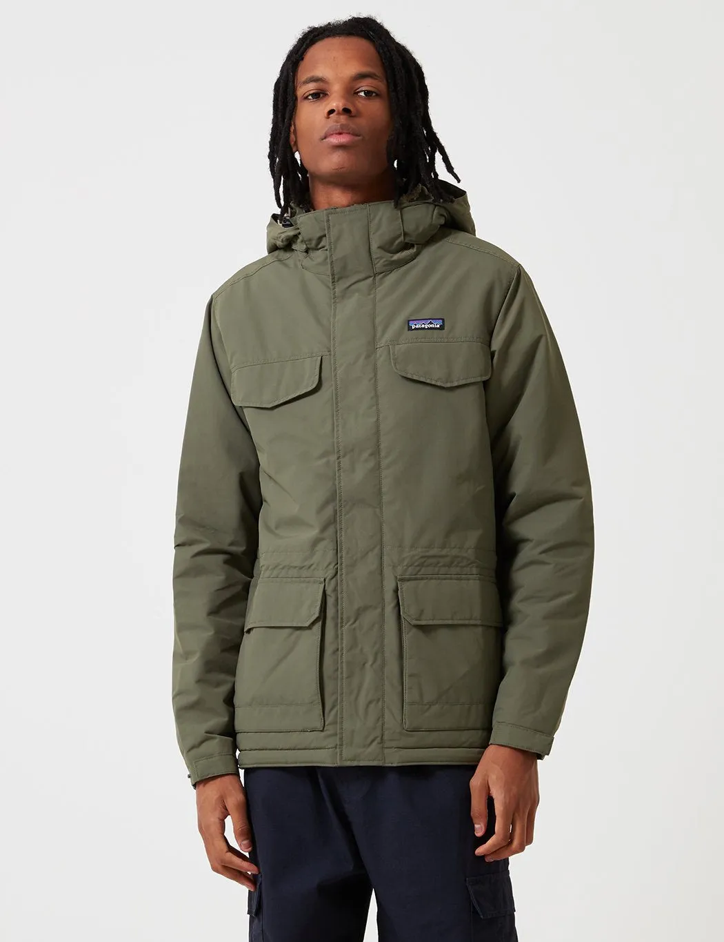 Patagonia Isthmus Parka in Industrial Green