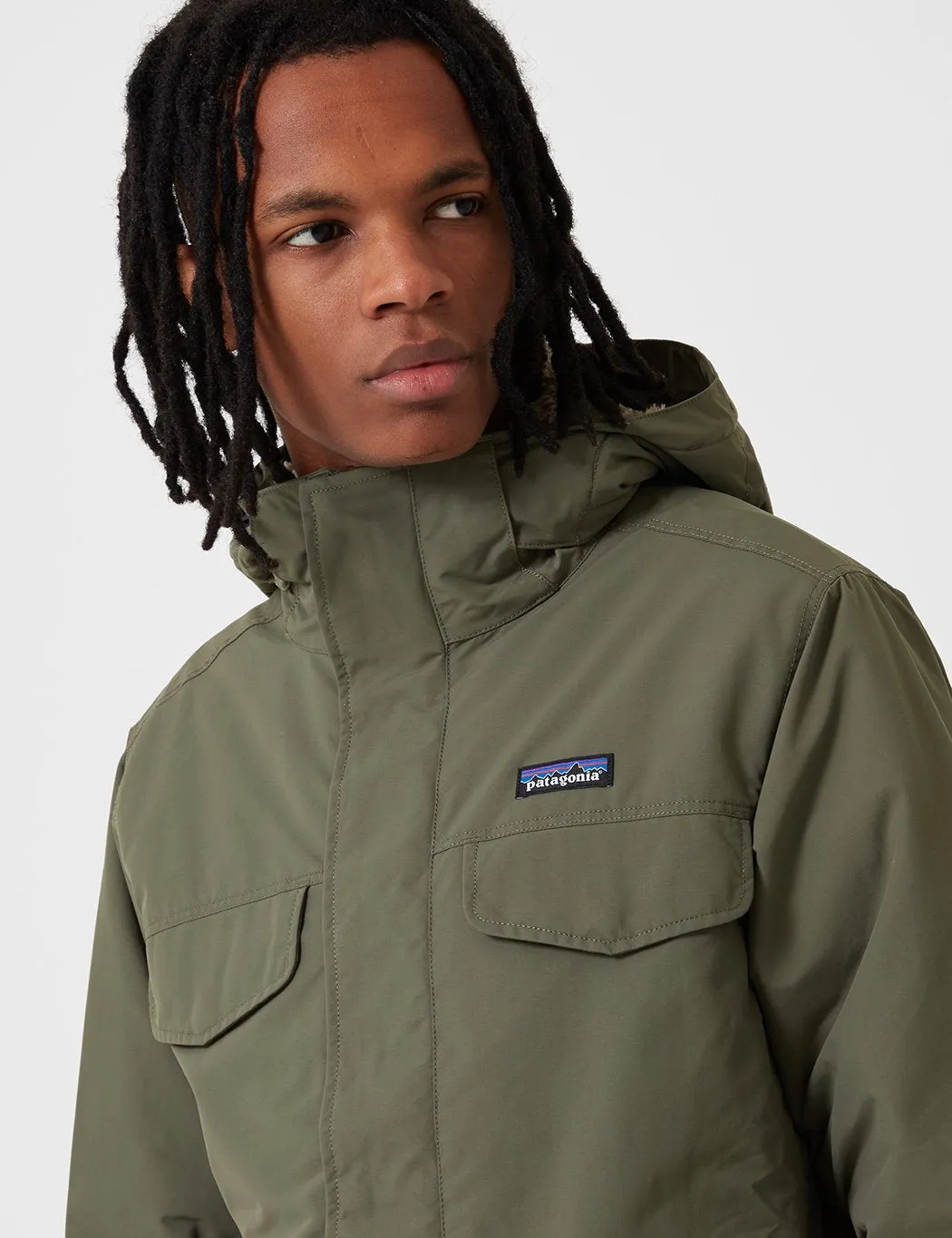 Patagonia Isthmus Parka in Industrial Green