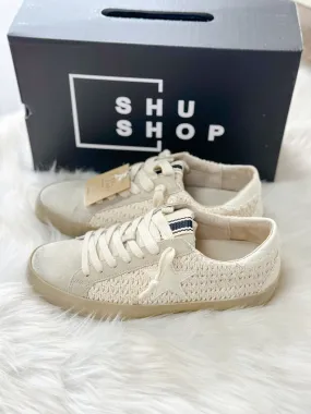 Patti Shushop Sneaker Bone Woven