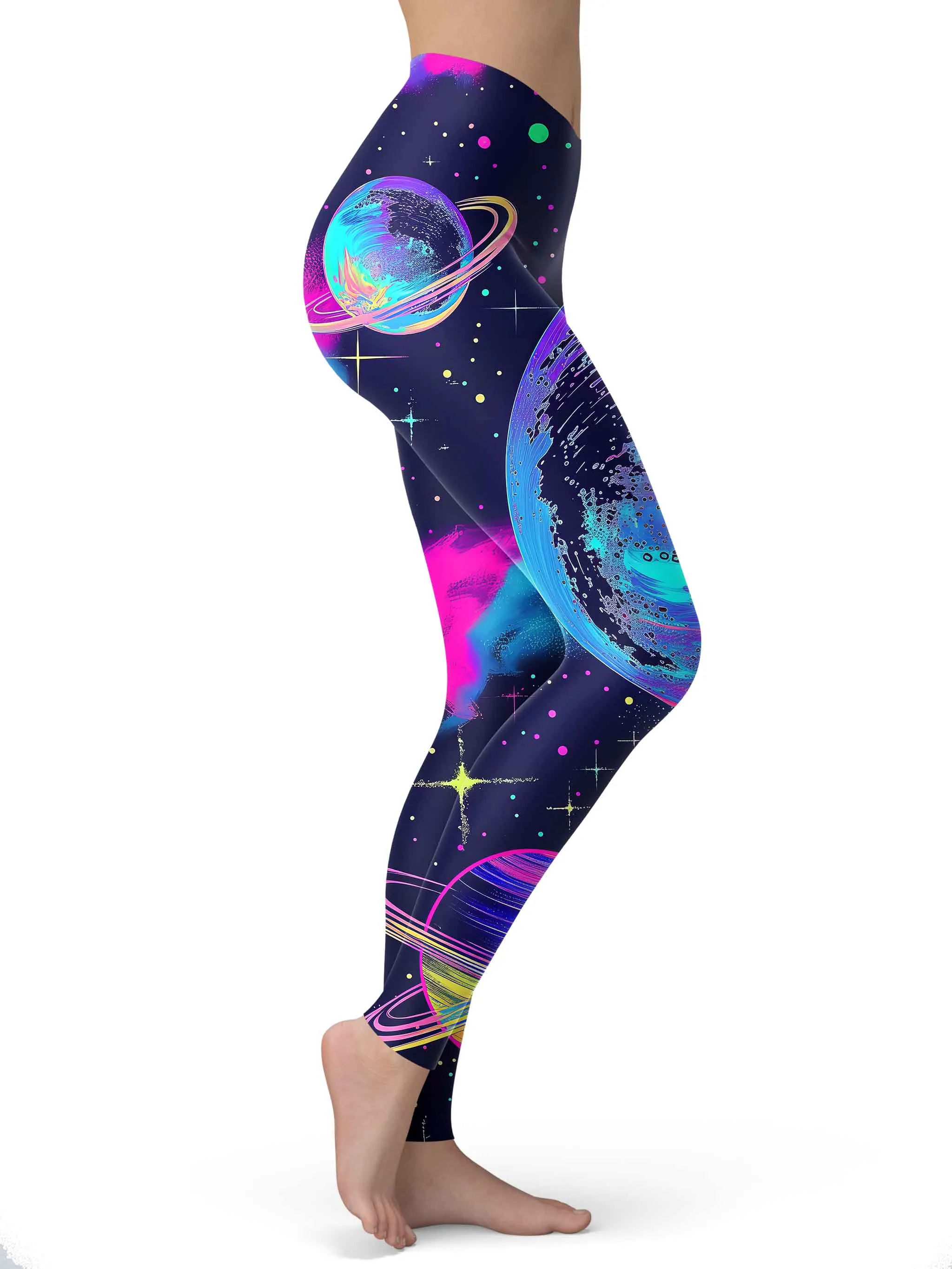 Galactic Collective Consciousness Leggings